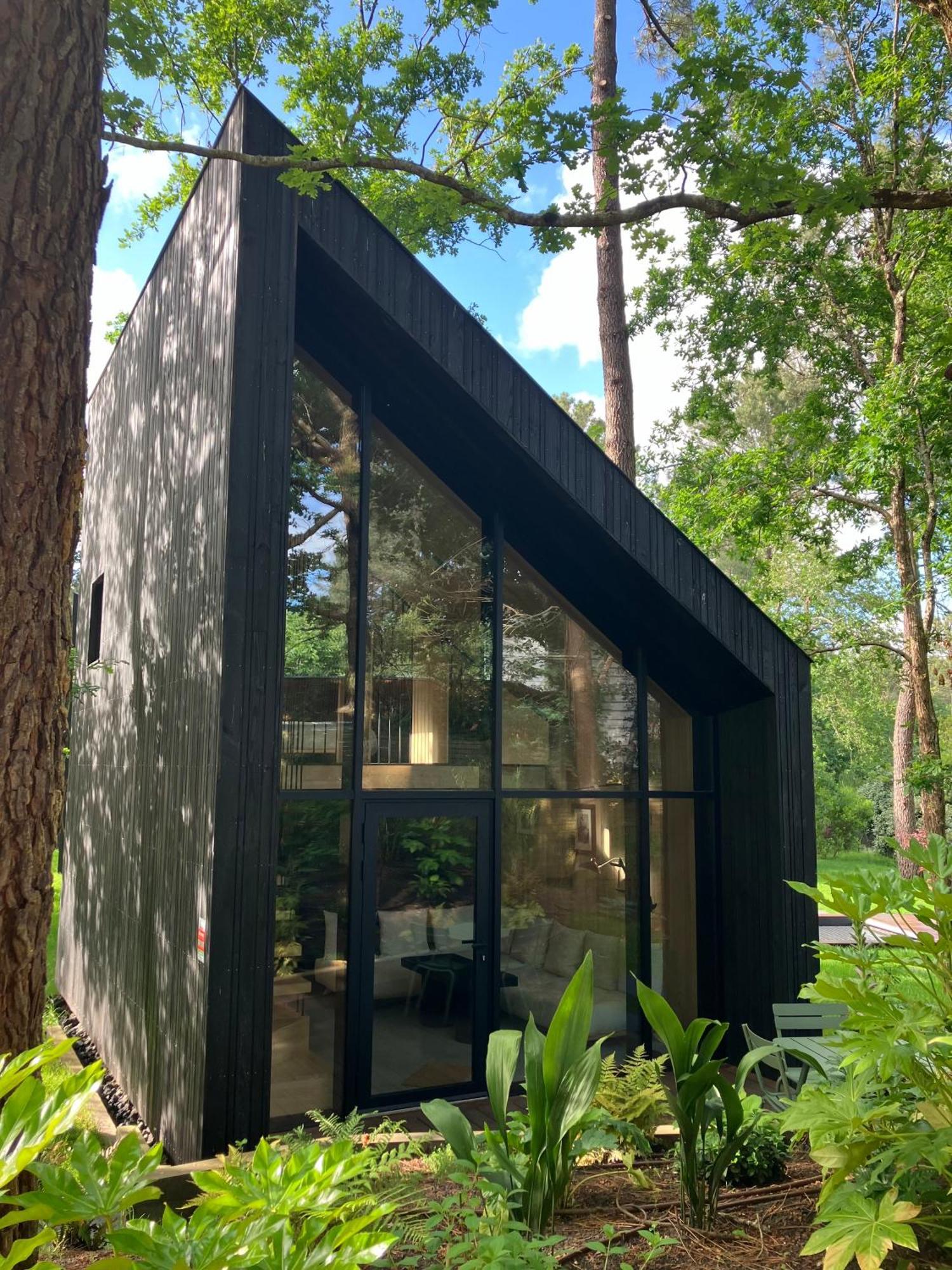 Nouveau - Ecolodge 'Calme Et Nature' - Avec Piscine Au Golf-Lac De Biscarrosse - Couchage 2 Personnes Exterior photo