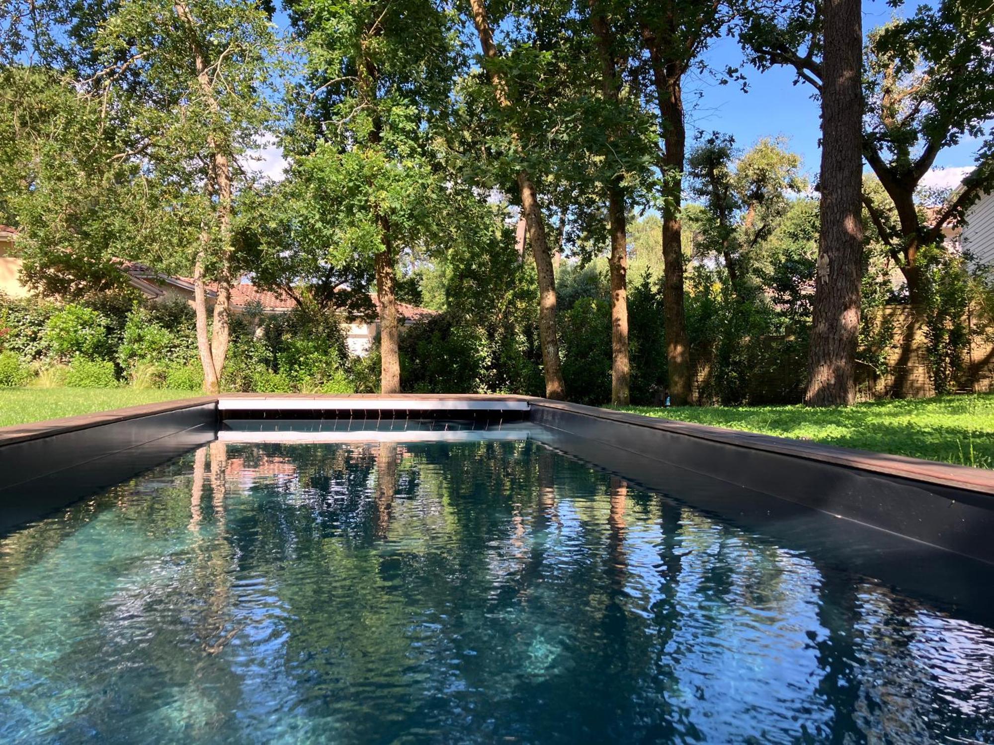 Nouveau - Ecolodge 'Calme Et Nature' - Avec Piscine Au Golf-Lac De Biscarrosse - Couchage 2 Personnes Exterior photo